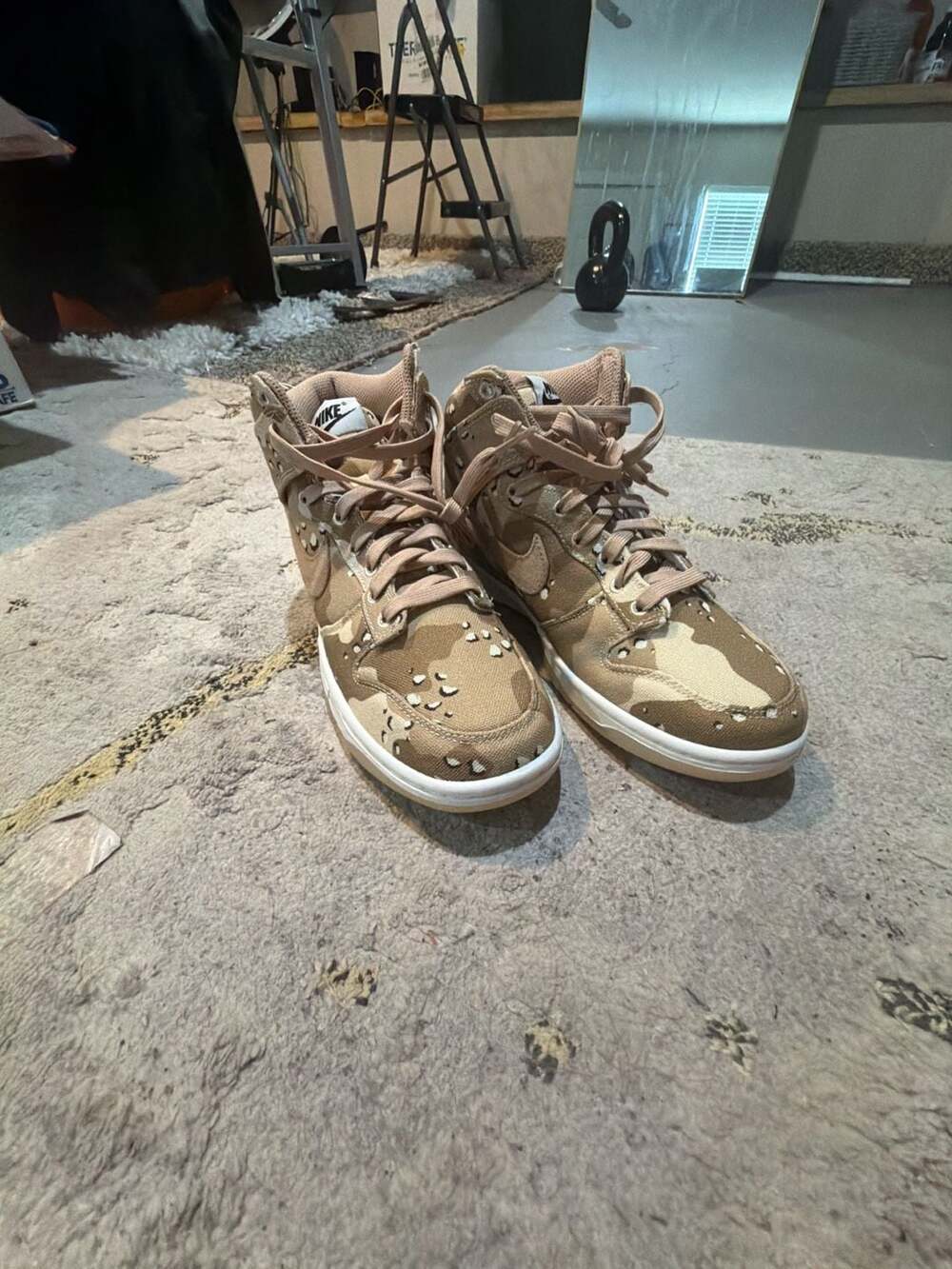 Nike Women's Dunk High 'Desert Camo' Sneakers DX2314-200
